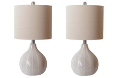 Best Deals Furniture - Ashley Furniture - Rainermen Table Lamp (Set of 2) - Table Lamp (Set of 2) - L180024X2