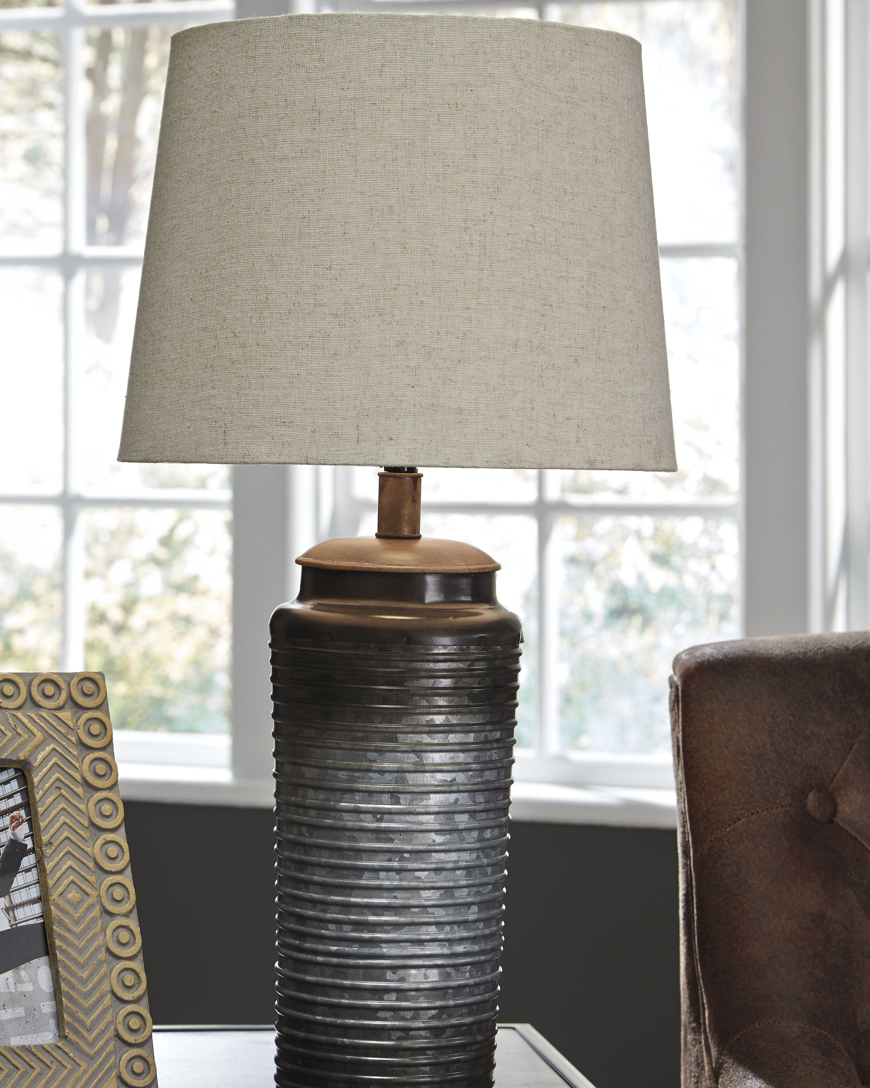 Best Deals Furniture - Ashley Furniture - Norbert Table Lamp (Set of 2) - Metal Table Lamp (Set of 2) - L204064