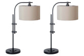 Best Deals Furniture - Ashley Furniture - Baronvale Accent Lamp (Set of 2) - Accent Lamp (Set of 2) - L206043X2
