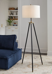 Best Deals Furniture - Ashley Furniture - Cashner Floor Lamp - Metal Floor Lamp (1/CN) - L206101