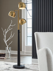 Best Deals Furniture - Ashley Furniture - Sorcha Floor Lamp - Metal Floor Lamp (1/CN) - L206111