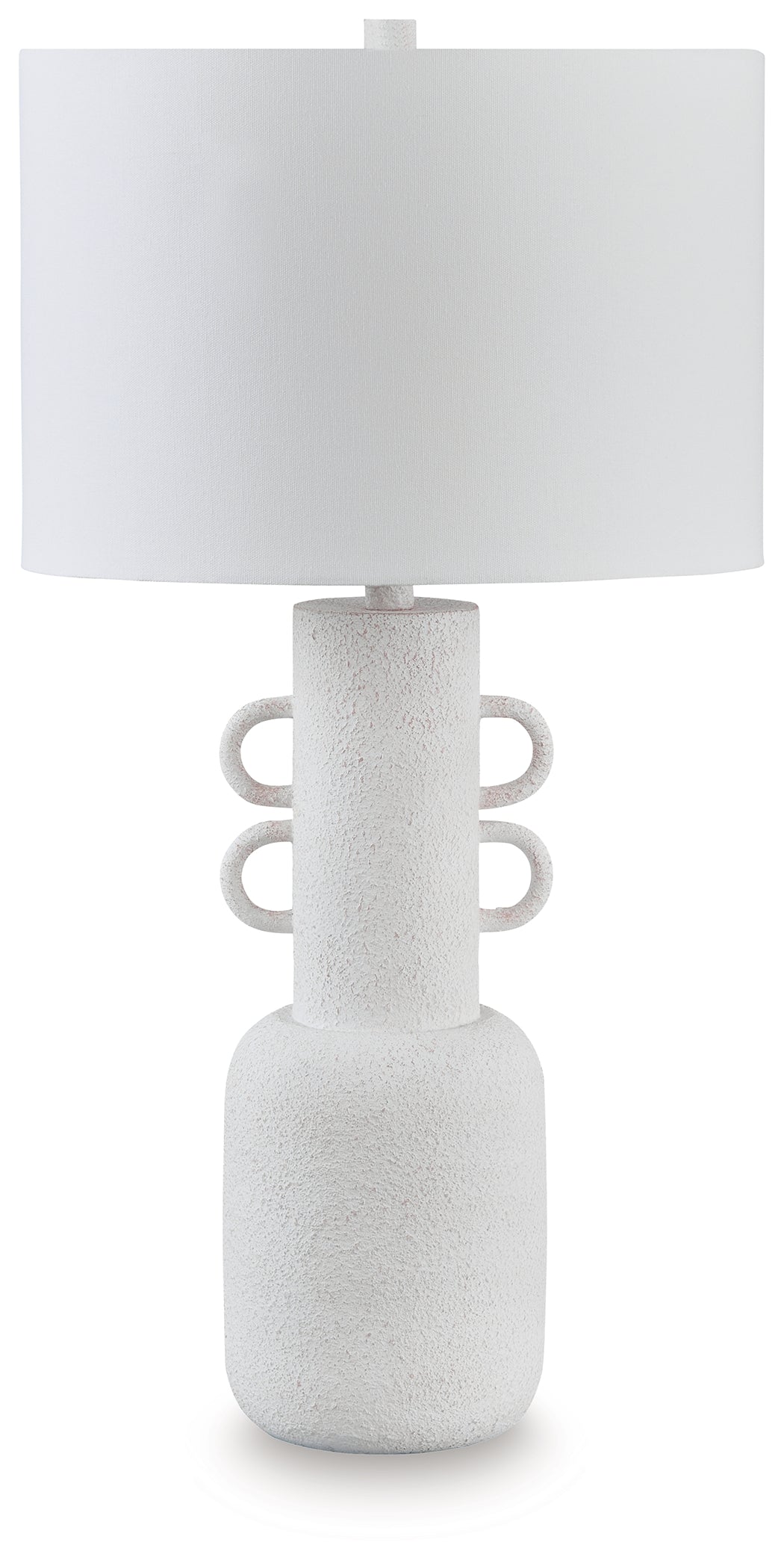 Best Deals Furniture - Ashley Furniture - Perringhill Table Lamp - Metal Table Lamp (1/CN) / Distressed White - L207504
