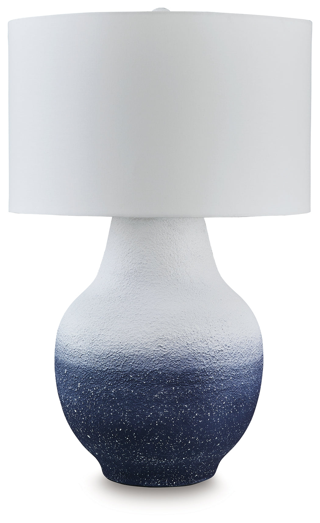 Best Deals Furniture - Ashley Furniture - Dashland Table Lamp - Metal Table Lamp (1/CN) / White/Navy - L207514