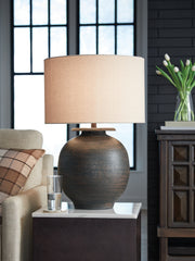 Best Deals Furniture - Ashley Furniture - Carlenbury Table Lamp - Metal Table Lamp (1/CN) - L207574