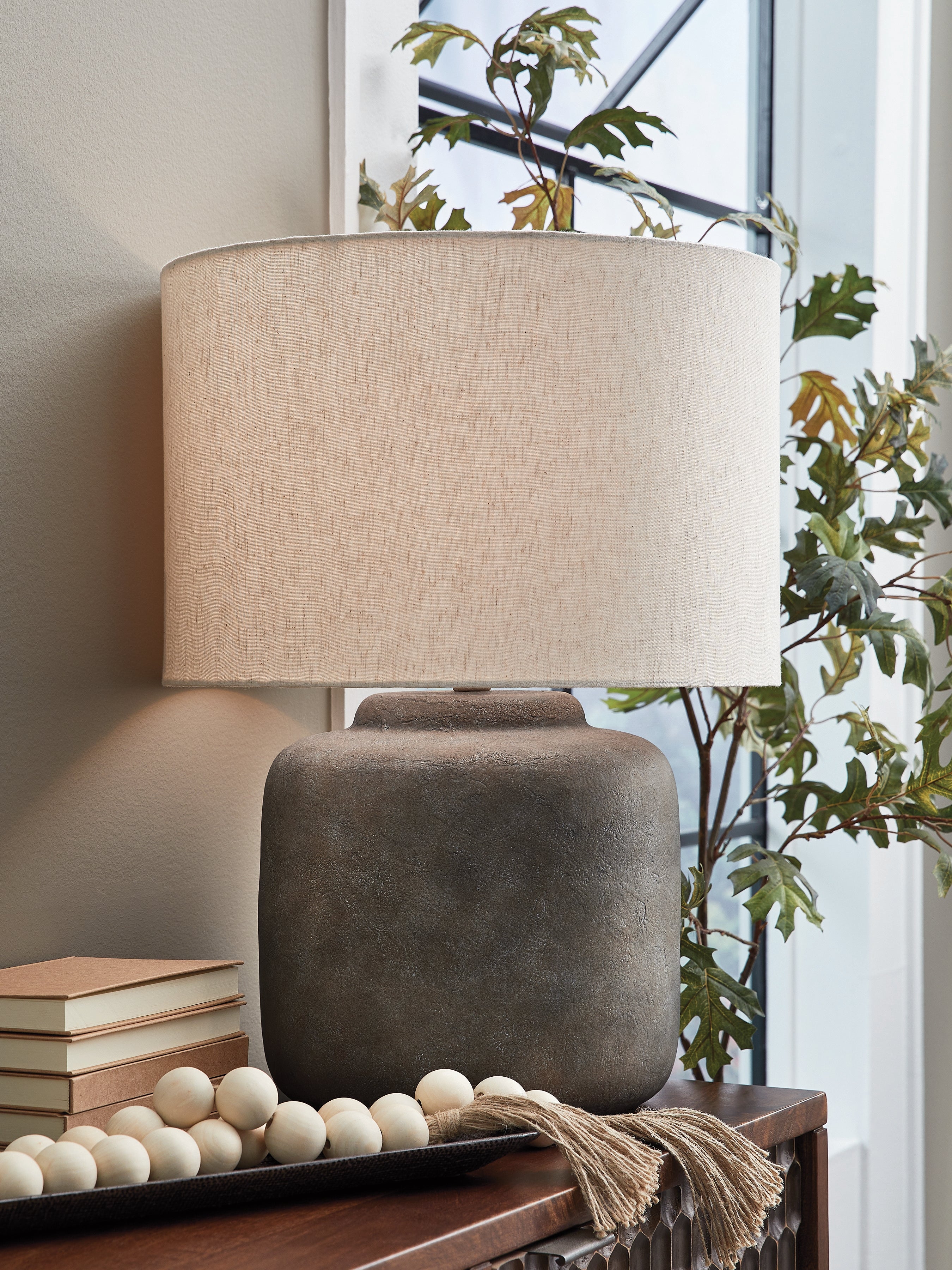 Best Deals Furniture - Ashley Furniture - Zandophen Table Lamp - Metal Table Lamp (1/CN) - L207654