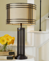 Best Deals Furniture - Ashley Furniture - Hanswell Table Lamp - Metal Table Lamp (1/CN) - L208294