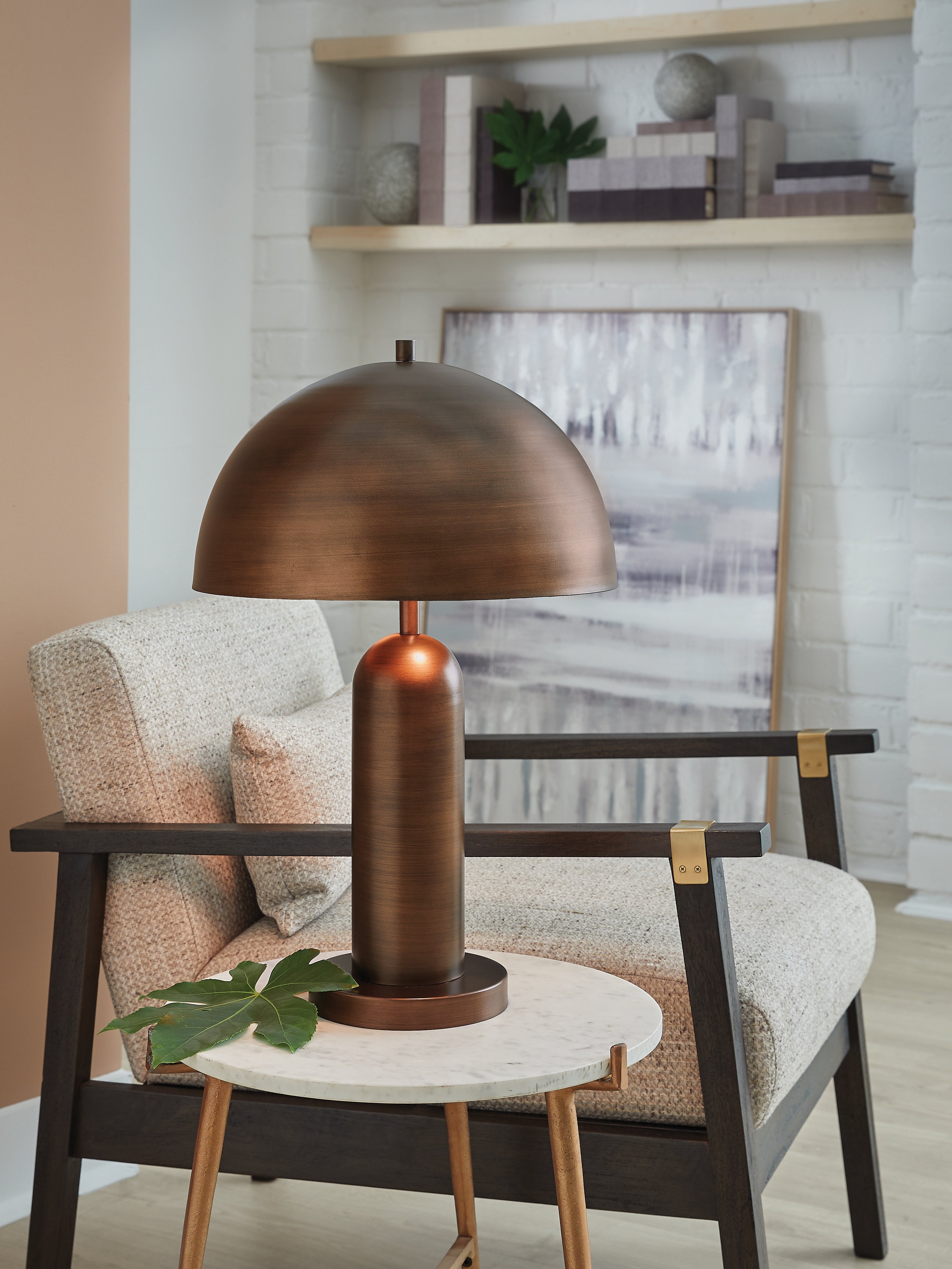 Best Deals Furniture - Ashley Furniture - Wendfield Table Lamp - Metal Table Lamp (1/CN) - L208434