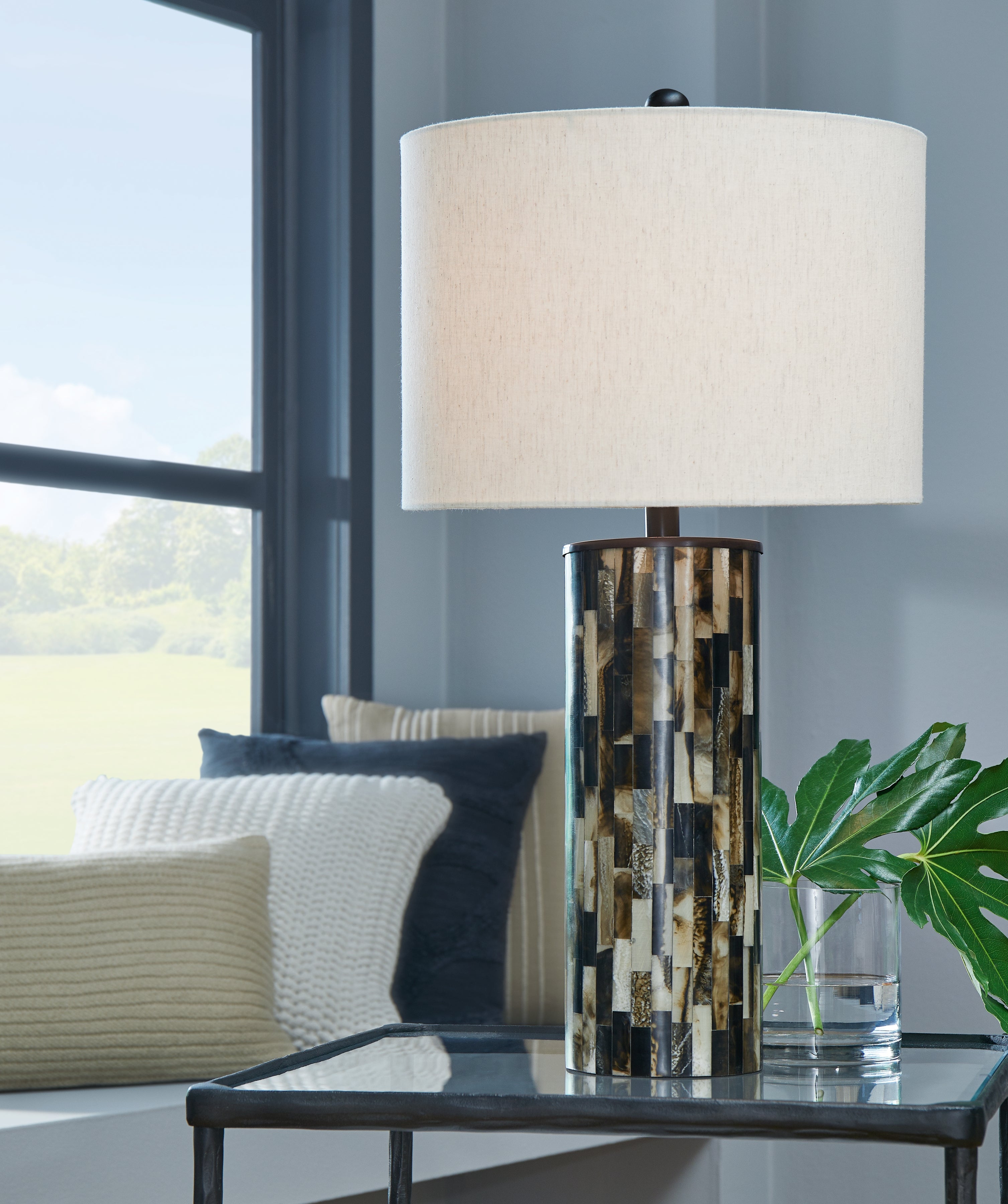 Best Deals Furniture - Ashley Furniture - Ellford Table Lamp (Set of 2) - Table Lamp (Set of 2) - L235684X2