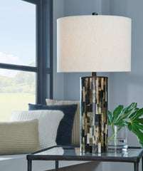 Best Deals Furniture - Ashley Furniture - Ellford Table Lamp - Poly Table Lamp (1/CN) - L235684