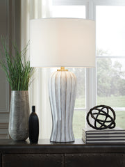 Best Deals Furniture - Ashley Furniture - Lanwell Table Lamp - Poly Table Lamp (1/CN) - L235894