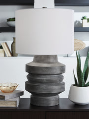 Best Deals Furniture - Ashley Furniture - Wahida Table Lamp - Poly Table Lamp (1/CN) - L235914