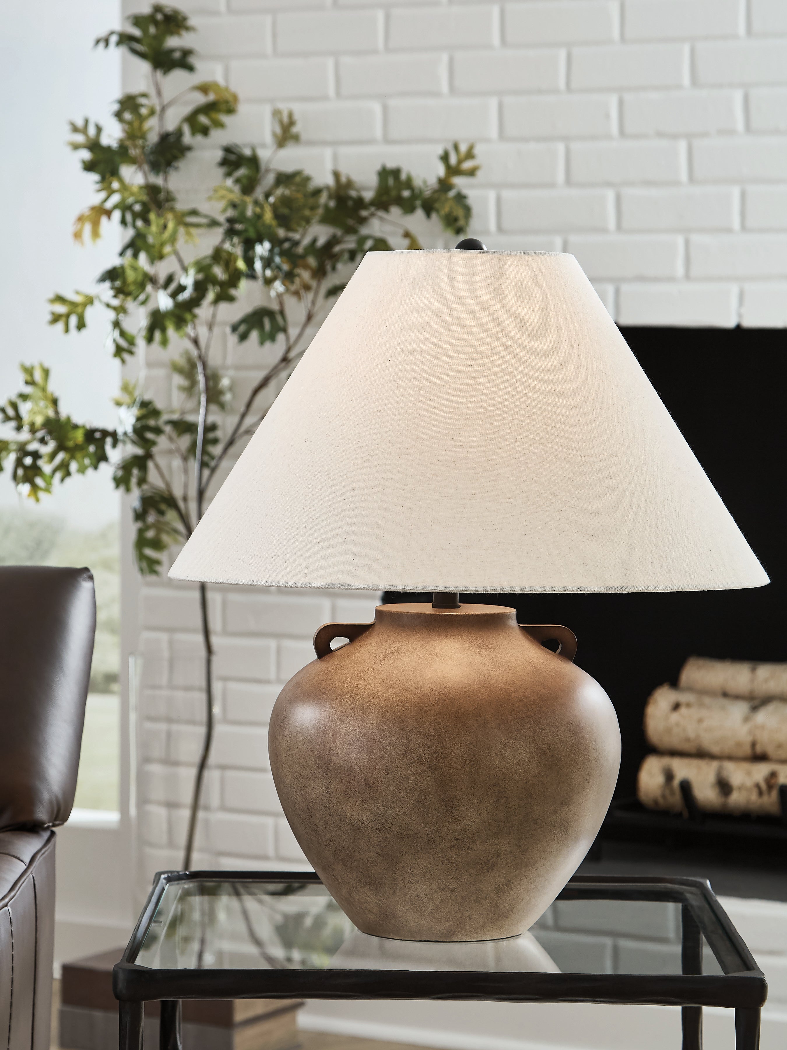 Best Deals Furniture - Ashley Furniture - Ferrilby Table Lamp - Poly Table Lamp (1/CN) - L236064