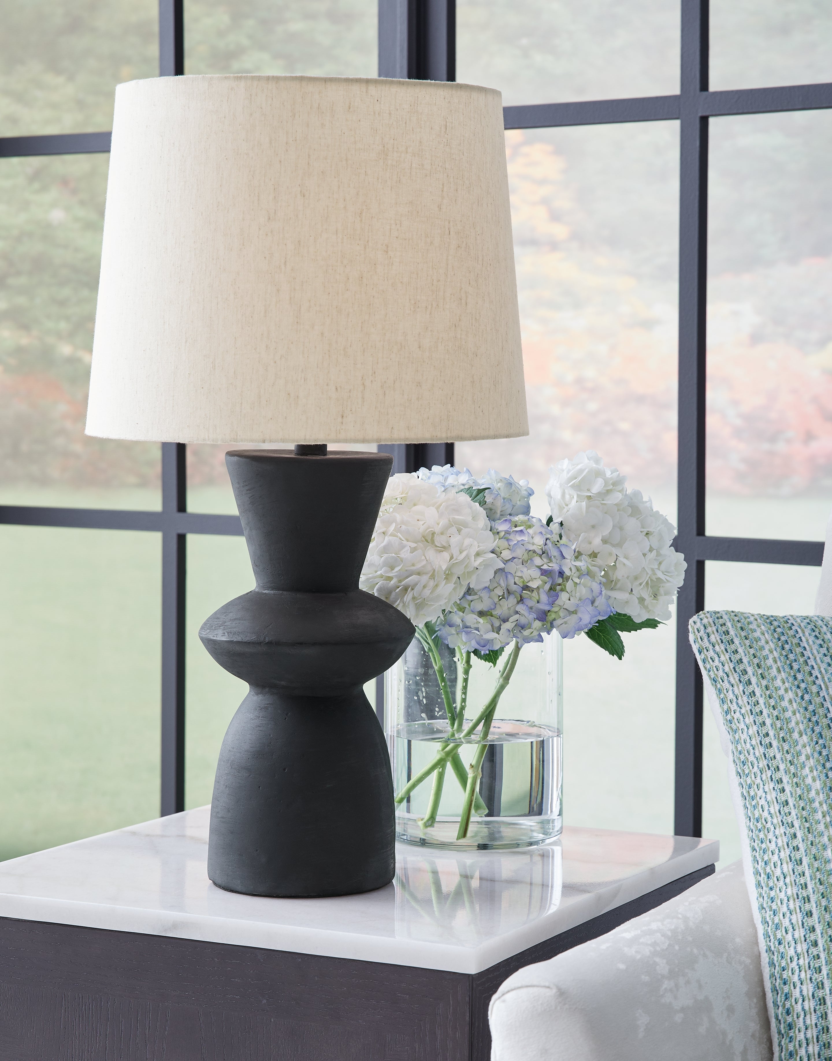 Best Deals Furniture - Ashley Furniture - Scarbot Table Lamp (Set of 2) - Paper Table Lamp (Set of 2) - L243354