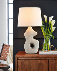 Best Deals Furniture - Ashley Furniture - Chadrich Table Lamp (Set of 2) - Paper Table Lamp (Set of 2) - L243664