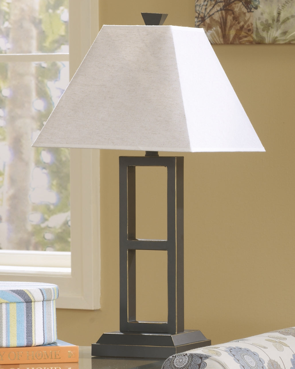 Best Deals Furniture - Ashley Furniture - Deidra Table Lamp (Set of 2) - Metal Table Lamp (Set of 2) - L318924