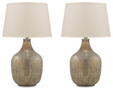 Best Deals Furniture - Ashley Furniture - Mari Table Lamp (Set of 2) - Table Lamp (Set of 2) - L430664X2