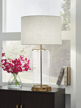 Best Deals Furniture - Ashley Furniture - Gizeh Table Lamp - Glass Table Lamp (1/CN) - L430954