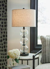 Best Deals Furniture - Ashley Furniture - Airbal Table Lamp (Set of 2) - Glass Table Lamp (Set of 2) - L431604