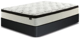 Best Deals Furniture - Ashley Furniture - Chime 12 Inch Hybrid California King Mattress and Foundation Set - California King Mattress and Foundation Set - M697M1