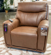 Best Deals Furniture - Ashley Furniture - Pincara Power AutoGlide Recliner with Audio System - PWR AutoGlide REC/Audio System - PCU1380242A