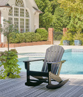 Best Deals Furniture - Ashley Furniture - Sundown Treasure Outdoor Rocking Chair - Rocking Chair - P008-827