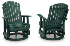 Shell Beach Outdoor Swivel Glider Chair