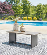 Best Deals Furniture - Ashley Furniture - Bree Zee Outdoor End Table - Rectangular End Table - P160-703