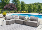 Best Deals Furniture - Ashley Furniture - Bree Zee 5-Piece Outdoor Sectional - 5-Piece Outdoor Sectional - P160P5