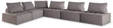 Best Deals Furniture - Ashley Furniture - Bree Zee 6-Piece Outdoor Modular Seating - 6-Piece Outdoor Modular Seating - P160P11