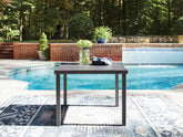Best Deals Furniture - Ashley Furniture - Rocky Creek Outdoor Dining Table - Square Dining Table w/UMB OPT - PCP326-615