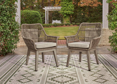 Best Deals Furniture - Ashley Furniture - Beach Front Arm Chair with Cushion (Set of 2) - Arm Chair With Cushion (Set of 2) - P399-601A