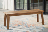 Best Deals Furniture - Ashley Furniture - Janiyah Outdoor Dining Bench - Bench - P407-600