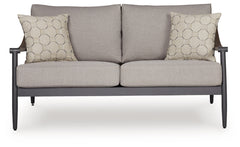 Ocean Beach Outdoor Loveseat with Cushion