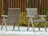 Best Deals Furniture - Ashley Furniture - Cliff Trails Outdoor Arm Chair (Set of 2) - Arm Chair (Set of 2) - PCP690-601A