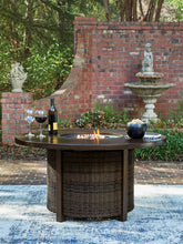 Best Deals Furniture - Ashley Furniture - Monterey Point Outdoor Fire Pit Table - Round Fire Pit Table - PCP760-776