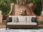 Best Deals Furniture - Ashley Furniture - Monterey Point Outdoor Sofa with Cushion - Sofa with Cushion - PCP760-838