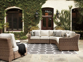 Best Deals Furniture - Ashley Furniture - Beachcroft 5-Piece Outdoor Seating Set - 5-Piece Outdoor Seating Set - P791P8