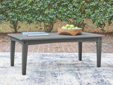 Best Deals Furniture - Ashley Furniture - Cove Beach Outdoor Coffee Table - Rectangular Cocktail Table - PCP803-701