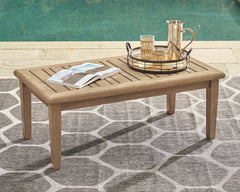 Best Deals Furniture - Ashley Furniture - Gerianne Coffee Table - Rectangular Cocktail Table - P805-701