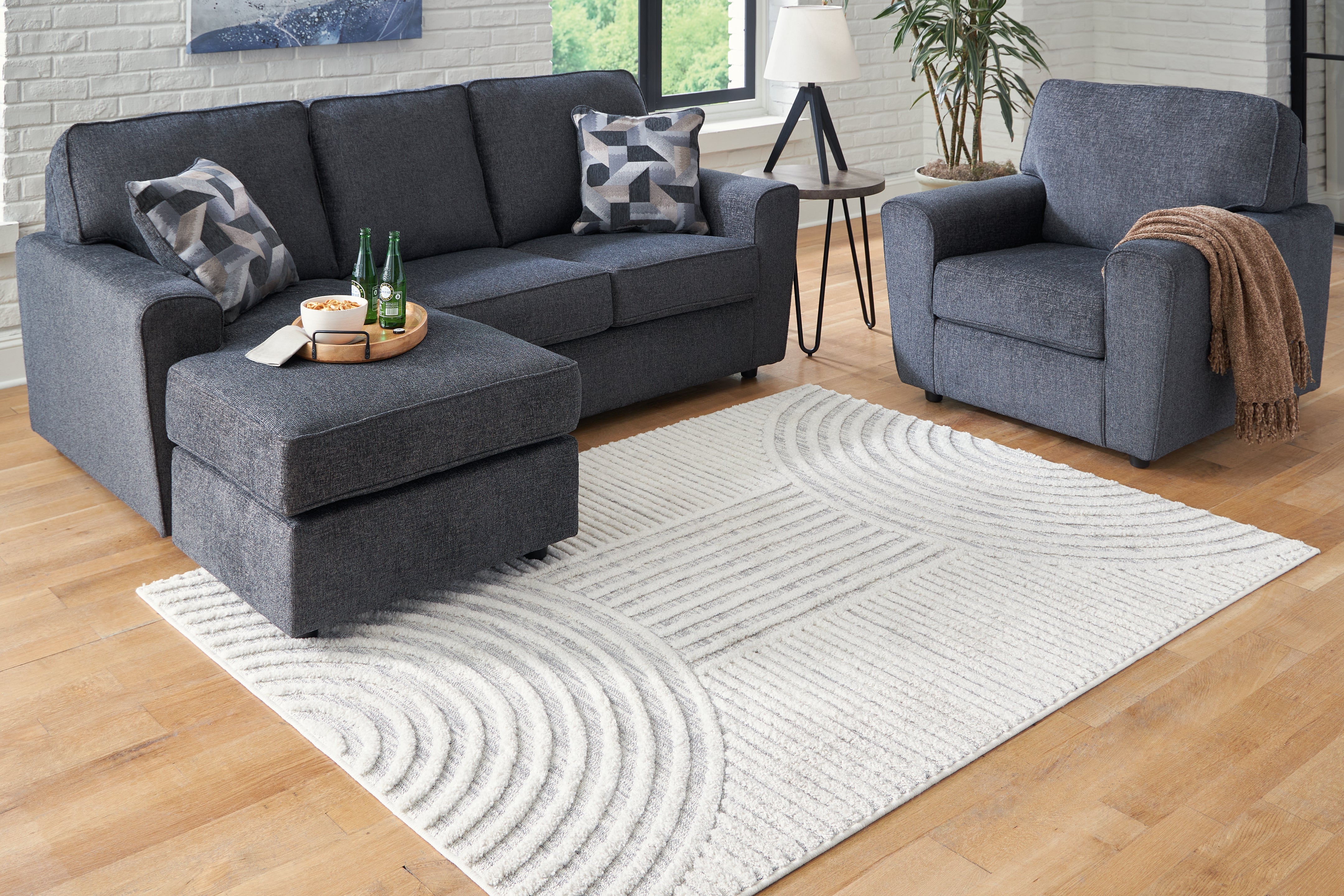 Best Deals Furniture - Ashley Furniture - Lambworth 5'3" x 7' Rug - 5'3" x 7' Rug - R405342