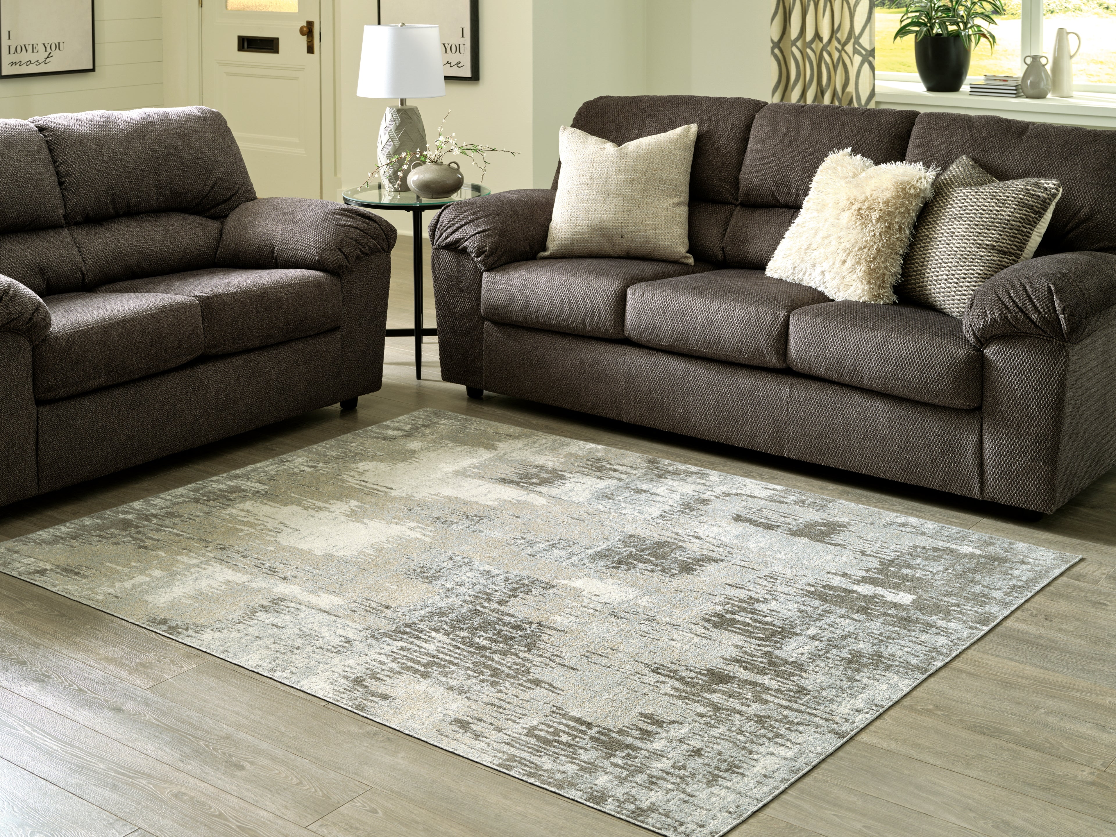 Best Deals Furniture - Ashley Furniture - Arriston 7'10" x 10' Washable Rug - 7'10" x 10' Washable Rug - R405561
