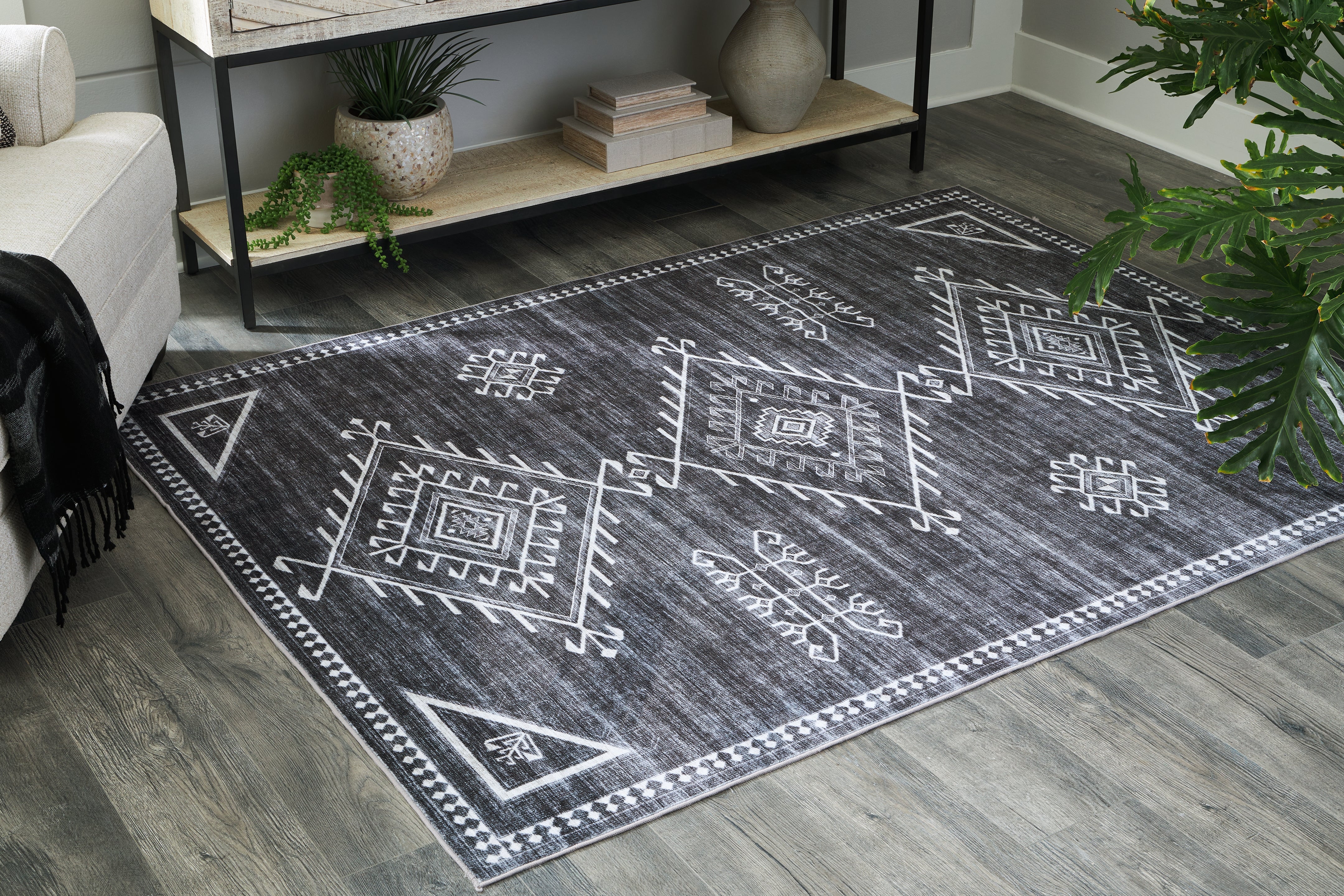 Best Deals Furniture - Ashley Furniture - Arloman 5' x 7' Washable Rug - 5' x 7' Washable Rug - R405932
