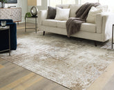 Best Deals Furniture - Ashley Furniture - Grifflain 7'10" x 10'3" Washable Rug - 7'10" x 10'3" Washable Rug - R406231