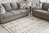 Best Deals Furniture - Ashley Furniture - Leesdale 5' x 7' Rug - 5' x 7' Rug - R406422