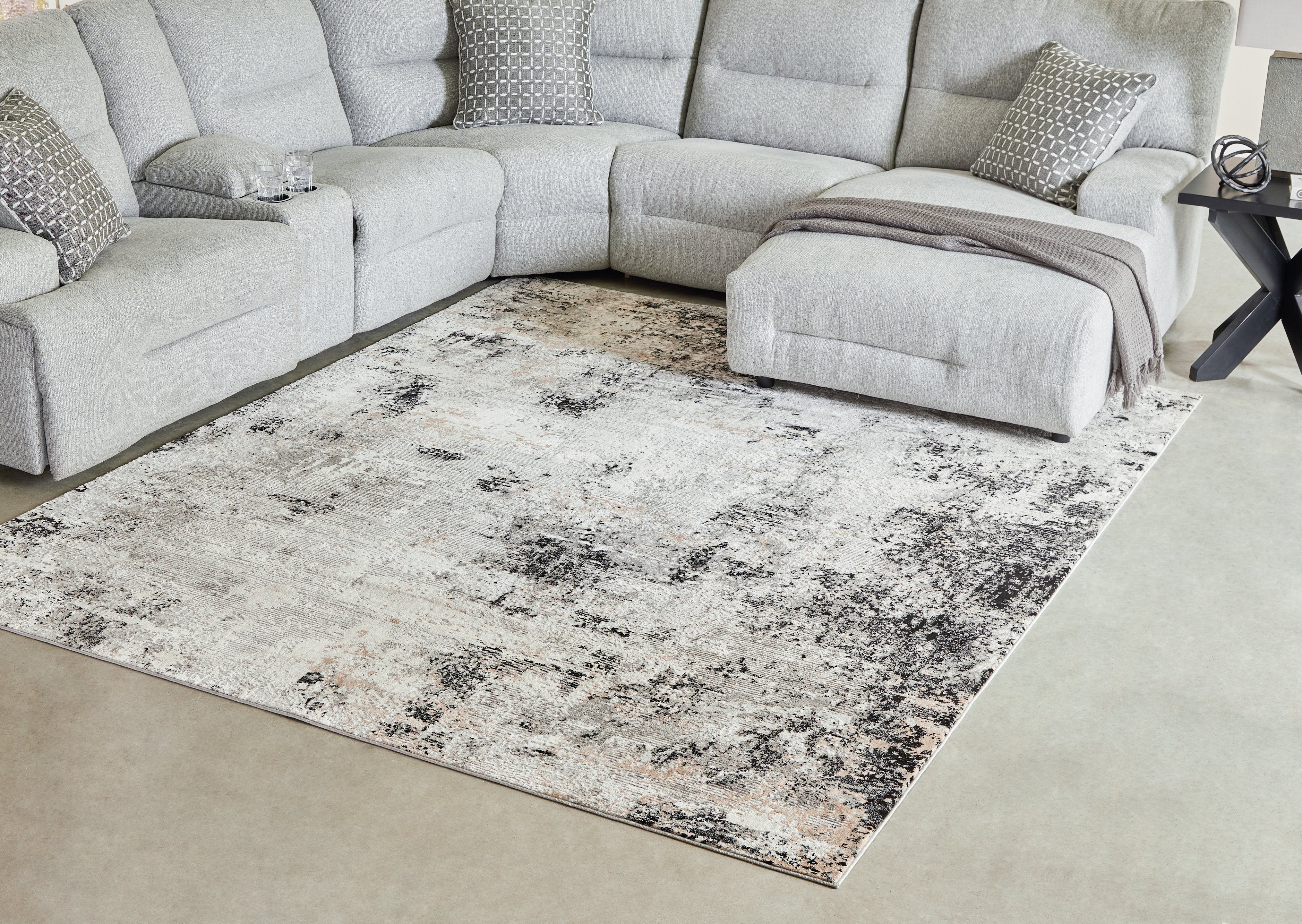 Best Deals Furniture - Ashley Furniture - Langwell 8' x 10' Rug - 8' x 10' Rug - R406781