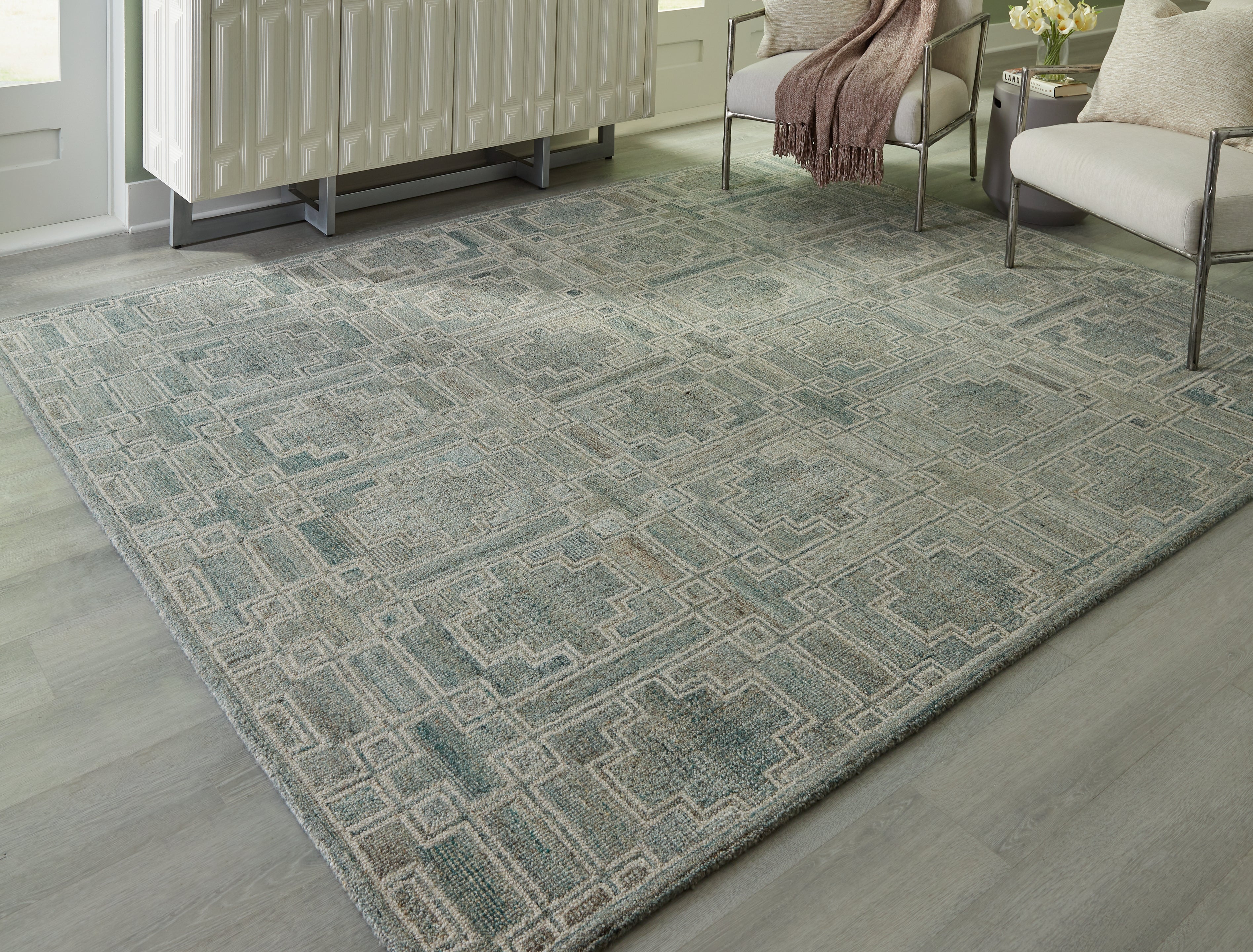 Best Deals Furniture - Ashley Furniture - Jossland 8' x 10' Rug - 8' x 10' Rug - R406911