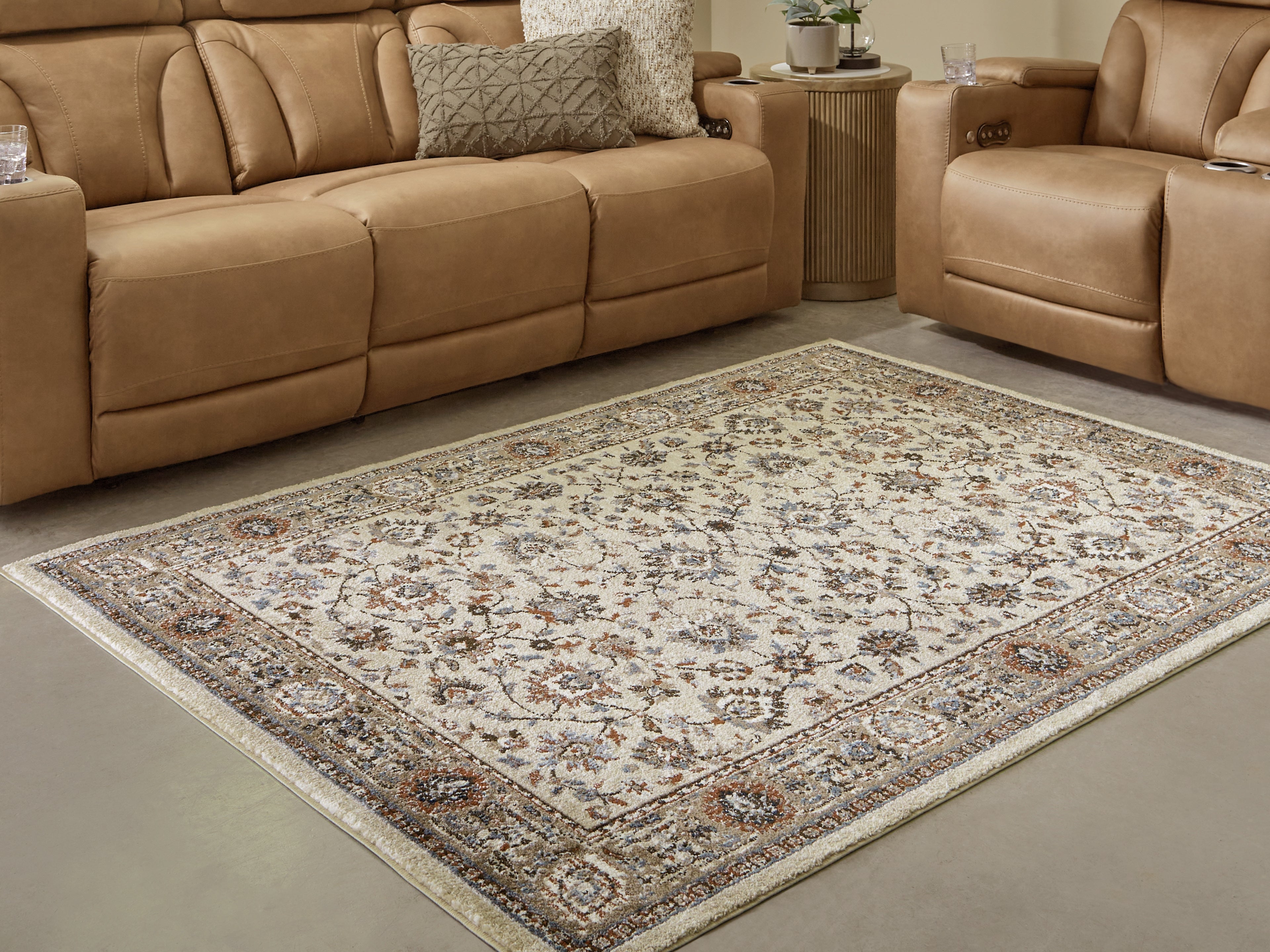 Best Deals Furniture - Ashley Furniture - Beritham Large Rug - Large Rug - R407261