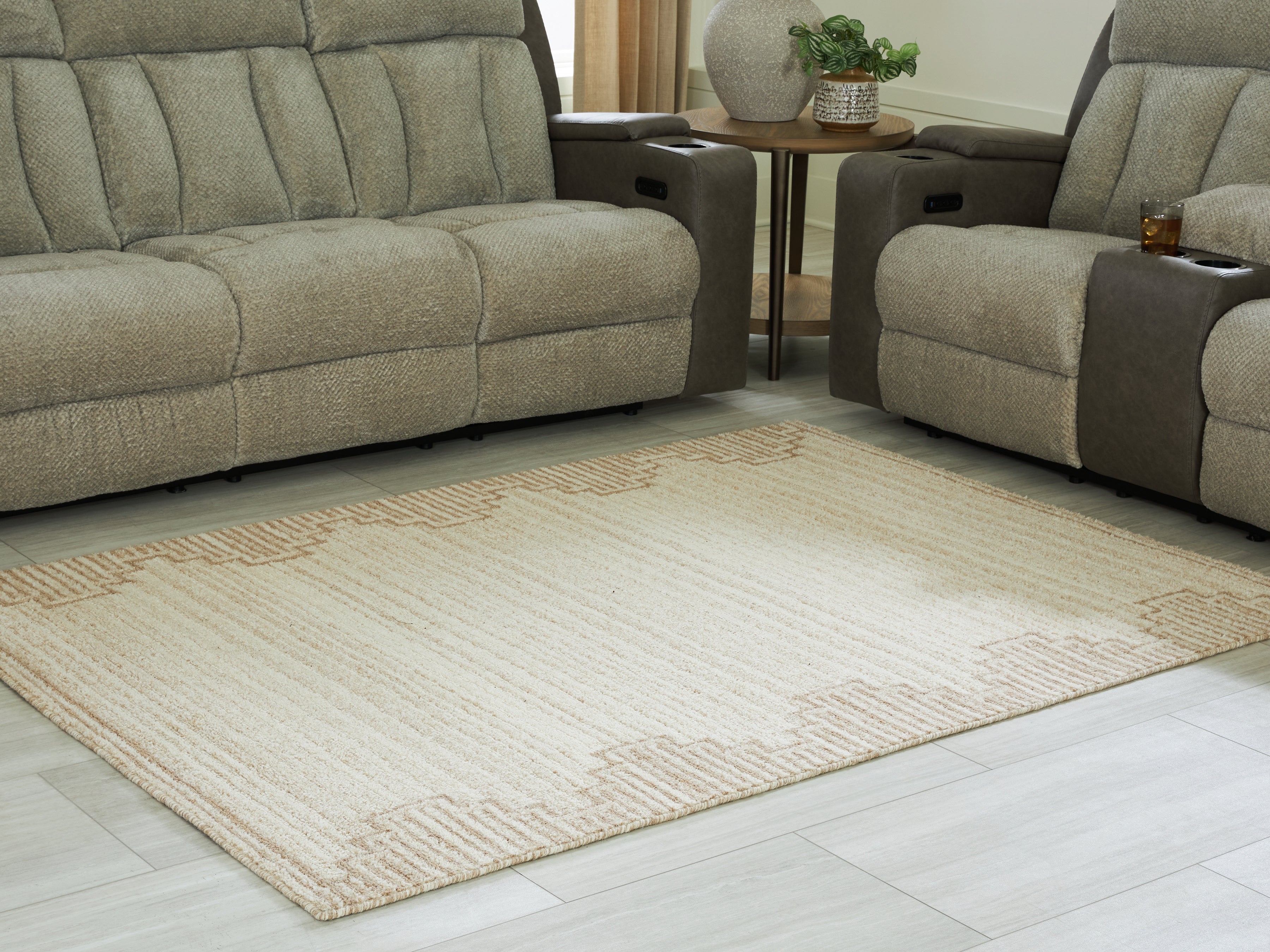 Best Deals Furniture - Ashley Furniture - Emorymore Medium Rug - Medium Rug - R407302