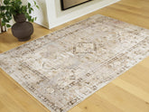 Best Deals Furniture - Ashley Furniture - Livdon Washable Medium Rug - Washable Medium Rug - R407912