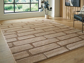 Best Deals Furniture - Ashley Furniture - Orest Large Rug - Large Rug - R407981